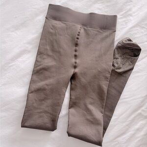 INSULATED TIGHTS - taupe colour